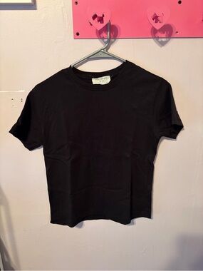 Pihl Denim Black Cotton T shirt